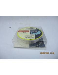 Hilo pesca HYDRA fluorocarbón 10mm d:0.165 r 2,2kg