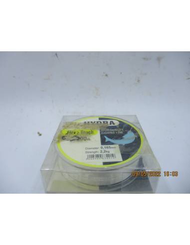 Hilo pesca HYDRA flex-tough 200mm d:0.165 r 2,2kg