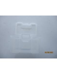Box for live bait (aerated) + belt hook 11x8x6,5cm 2