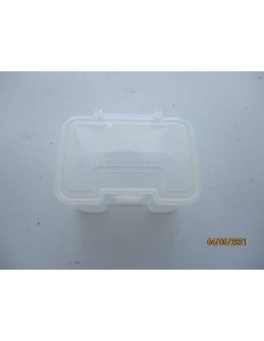 Box for live bait (aerated) + belt hook 11x8x6,5cm