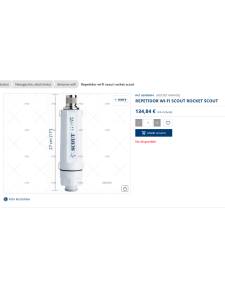 Scout repetidor  WI-FI  ROCKET SCOUT