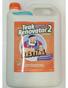 Bestial renovador teka 2 restaura el color de la teka 5 lts