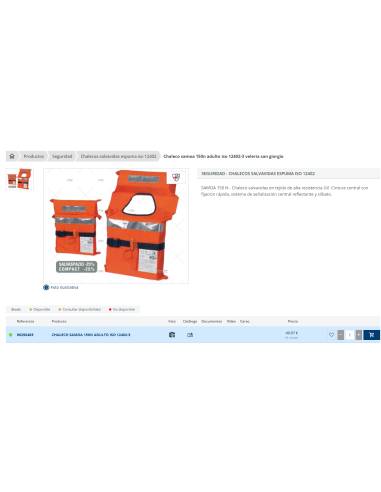 Gilets Samoa ISO 12402-3