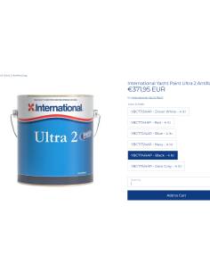 International: Ultra 2 Antifouling, 4 L, Noir 2