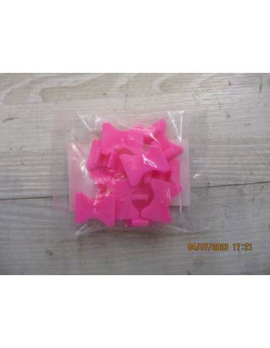 Marqueur de chaîne 12mm ROSE (5 unités)