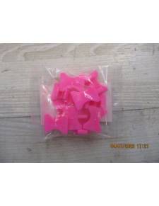 Marqueur de chaîne 12mm ROSE (5 unités)