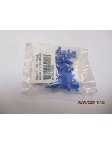Marcador cadena 8mm AZUL ( 5 und)