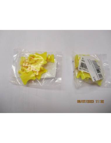 Marqueur de chaîne 12mm JAUNE (5 unités)
