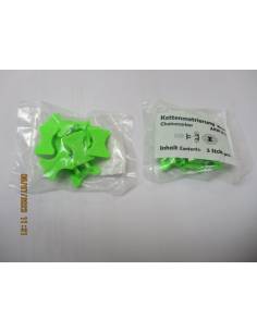 Chain marker 12mm GREEN (5 units)