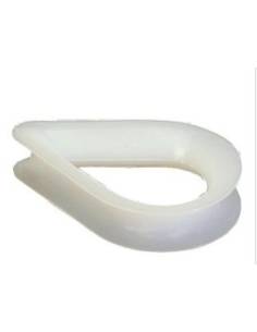 Guardacabos plastico cabo de d. 10 mm blanco ( 4und)