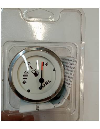 Veethree reloj combustible 12V/240-33ohm  60mm