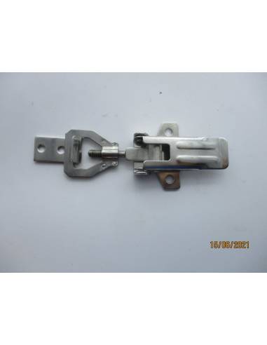Adjustable stainless steel closure with tensioner