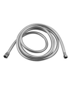 Manguera para ducha 1/2''-3/8'' rosca plata - gris