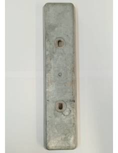 Anodo zinc 5kgs medida 360x80x30mm