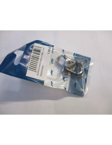 Guardacabos inox 4 mm ( 4 und)