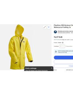 Plastimo chaqueta XM yackting 2