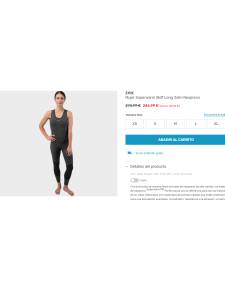 Zhik Mujer Superwarm Skiff Long John Neopreno