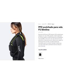 Zhik chaleco impacto acolchado para vela P2 Slimline