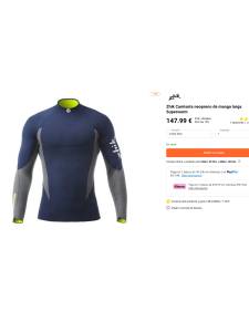 Zhik Camiseta neopreno de manga larga Superwarm