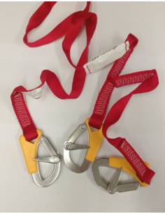 MX5 linea de vida con mosquetones de seguridad