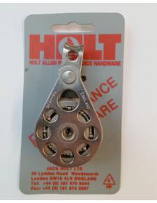 Holt polea triple inox para cable con rodamientos HA 4696-1
