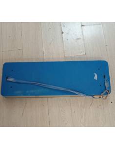 Defensa plana azul  900x300x75mm 