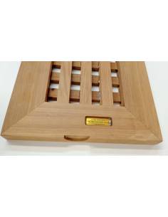 Enjaretado teka para pasarela medida 420x255mm 2