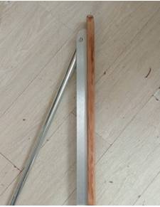 Pasamanos teka para pasarela largo  1780mm