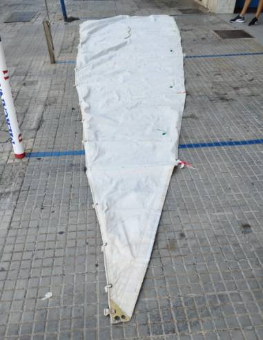 Vela mayor P 7.08mts E 2 mts baluma 7.60mts 