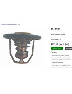 Thermostat kit 18-3656 for VOLVO AQ90,95,100,105,110