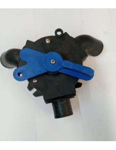 Valvula inodoro 3 vias tubo 38mm