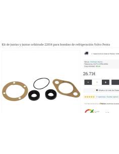 Kit de juntas y juntas orbitrade 22054 para bombas de...