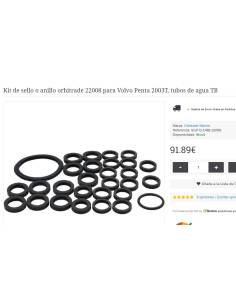 orbitrade 22008 o-ring seal kit for Volvo 2003T, TB water...