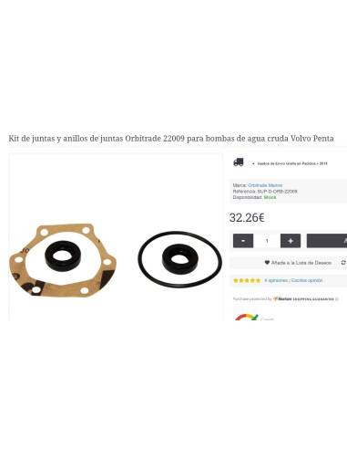 Kit de juntas y anillos de juntas Orbitrade...
