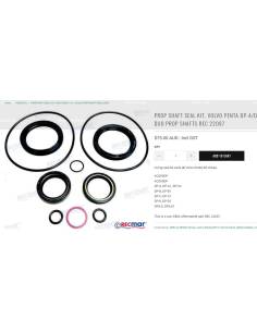 Akzelsiegel-Kit VOLVO PENTA DP-A/D REC 22087