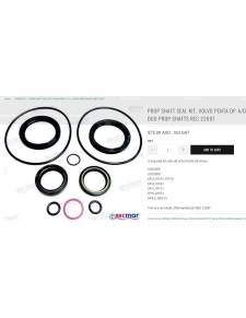Kit de sello del eje VOLVO PENTA DP-A/D  REC 22087
