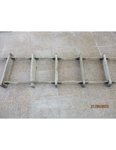 Practical ladder 13mts x 50cm wood/cable