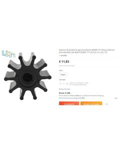 Impeller Evinrude/OMC 200-460HP 777128 5.0L 5.7L 5.8L 7.5L