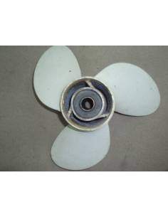 Helice 15 3/4x13 3p aluminio   eje 27mm levogira