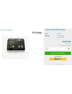 Offshore systems gangway J1939 to NMEA2000 Adapter 2