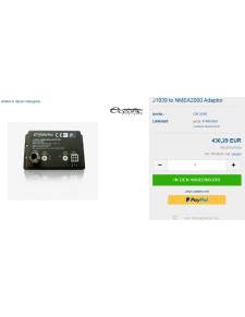 Offshore systems gangway J1939 to NMEA2000 Adapter