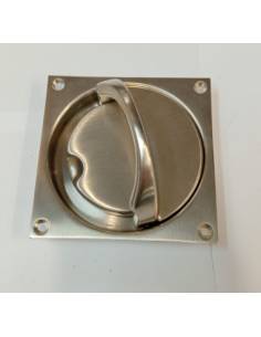 Tirador inox pulido 90x90mm 2
