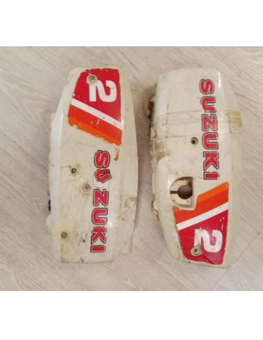 Side covers slice Suzuki DT2 2CV two strokes