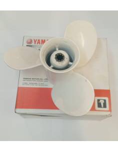 Yamaha helice  9 1/4X11 de aluminio, 8 dientes, 15Hp, 9.9Hp