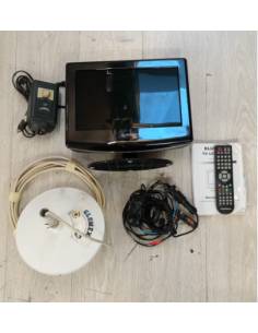 Bluetech televisor 12V TQT133-001 con antena glomex y...