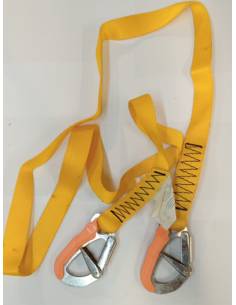 Trem Linea de vida 2 mosquetones de seguridad Largo 1900mm