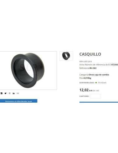 Casco VOLVO 872363