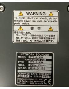 Furuno Network sounder ETR-6/10N Modulo sonda