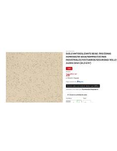 TBS suelo antideslizante Beix 1000x1250mm 2