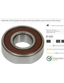 Cojinete de soporte del cig encefálico para motores Volvo Penta